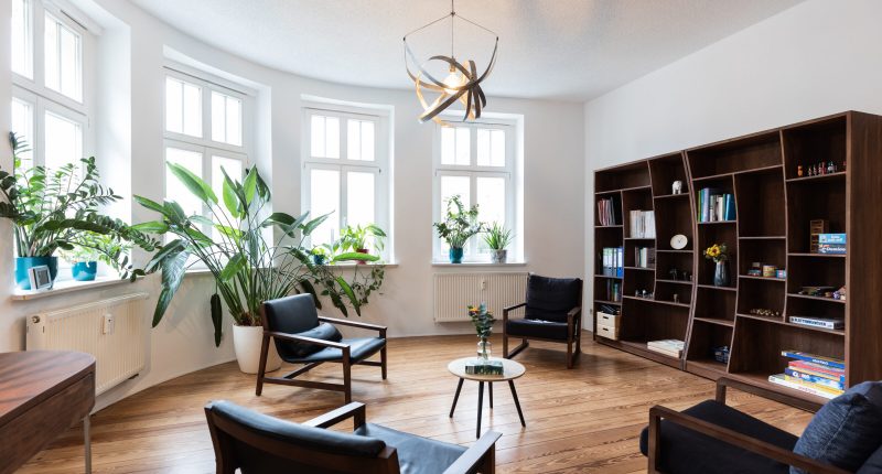 Psychotherapie Leipzig René Pelz Praxis Besprechungszimmer für Kinder und Jugendliche
